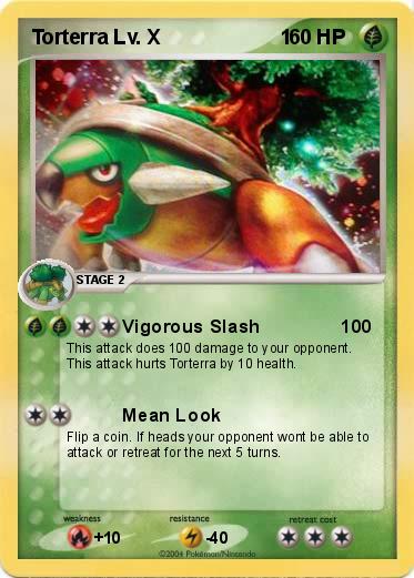 Pokemon Torterra Lv. X                     1 