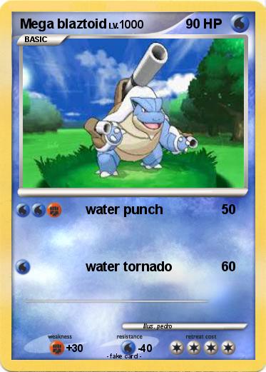 Pokemon Mega blaztoid