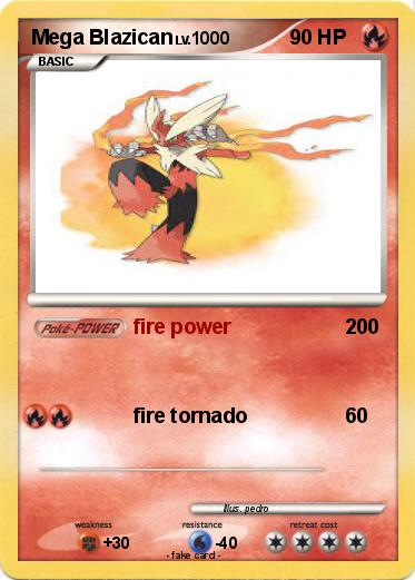 Pokemon Mega Blazican