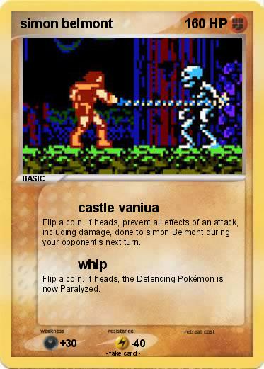 Pokemon simon belmont