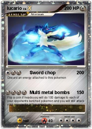 Pokemon lucario