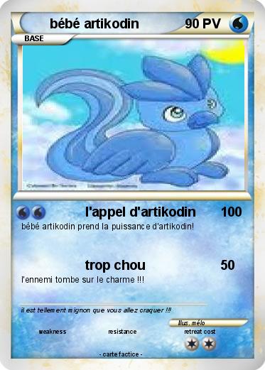 Pokemon bébé artikodin