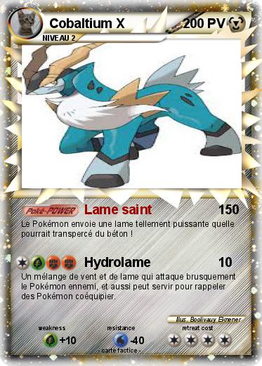 Pokemon Cobaltium X
