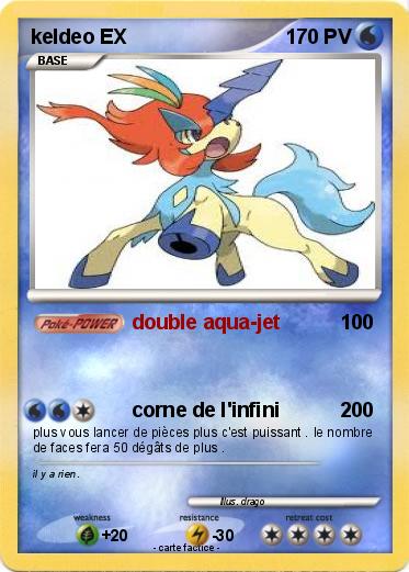 Pokemon keldeo EX
