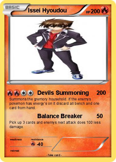 Pokemon Issei Hyoudou