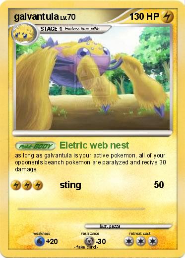 Pokemon galvantula