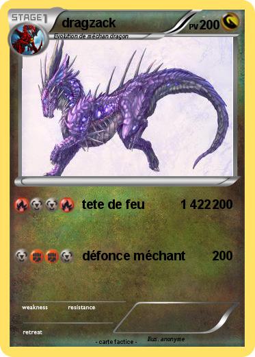 Pokemon dragzack