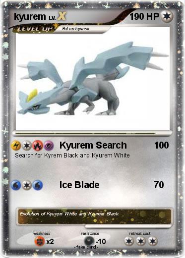 Pokemon kyurem