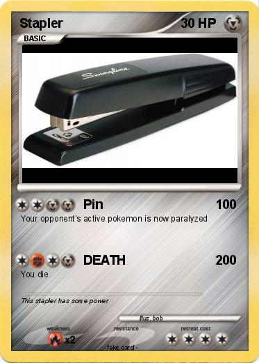 Pokemon Stapler