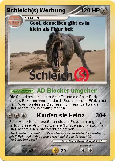 Pokemon Schleich(s) Werbung