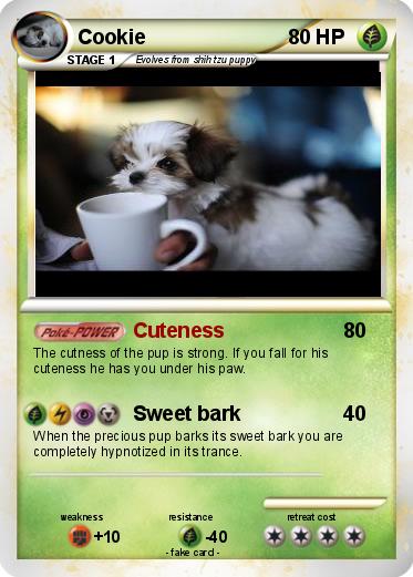 Pokemon Cookie