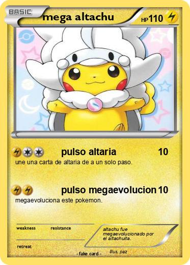 Pokemon mega altachu
