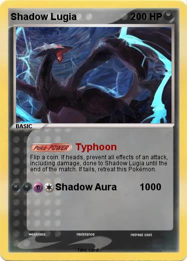 Pokemon Shadow Lugia