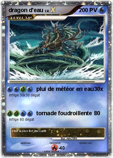 Pokemon dragon d'eau