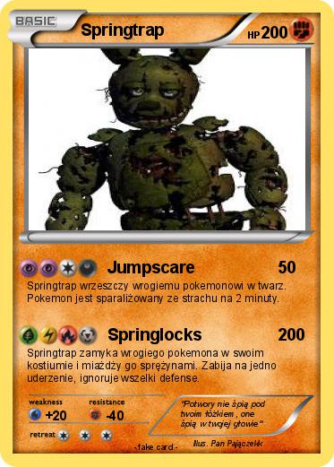 Pokemon Springtrap