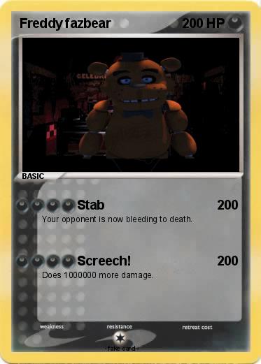 Pokemon Freddy fazbear