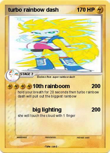 Pokemon turbo rainbow dash