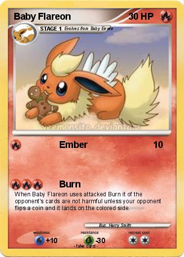 Pokemon Baby Flareon