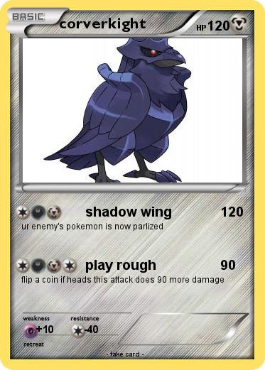 Pokemon corverkight