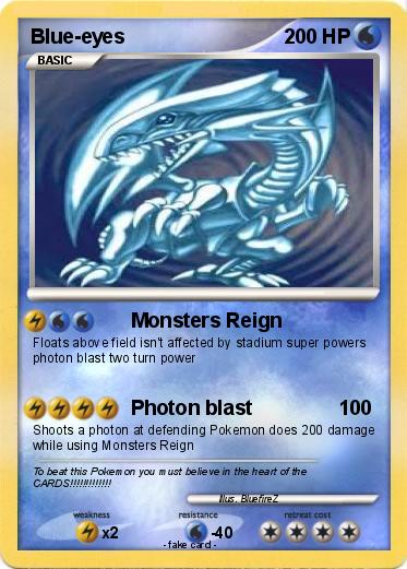 Pokemon Blue-eyes