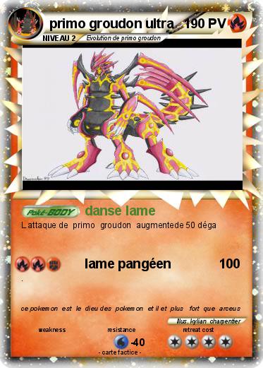 Pokemon primo groudon ultra