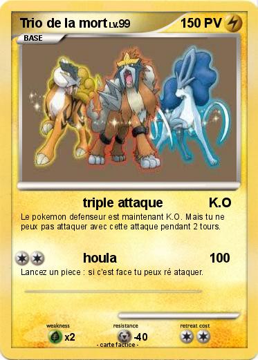 Pokemon Trio de la mort