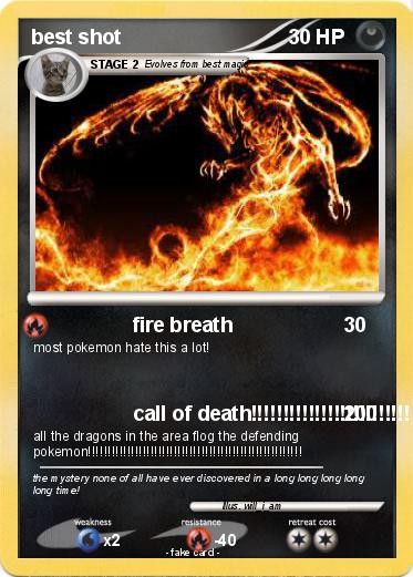 Pokemon best shot