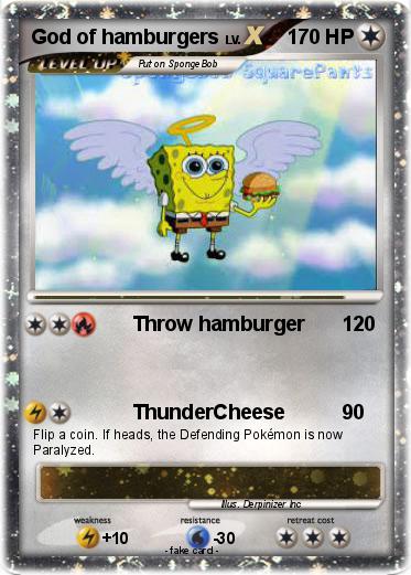 Pokemon God of hamburgers