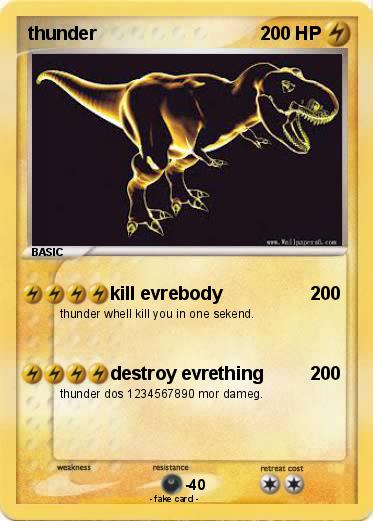 Pokemon thunder