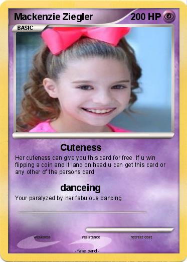 Pokemon Mackenzie Ziegler