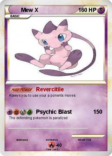 Pokemon Mew X