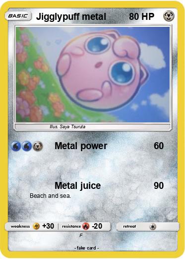 Pokemon Jigglypuff metal