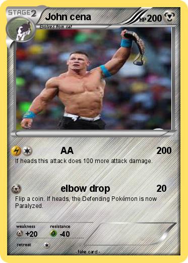 Pokemon John cena