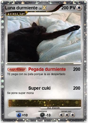 Pokemon Luna durmiente