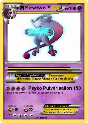 Pokemon Mewtwo Y