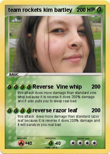 Pokemon team rockets kim bartley