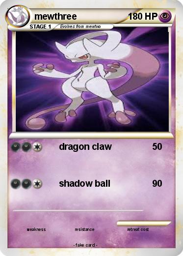 Pokemon mewthree