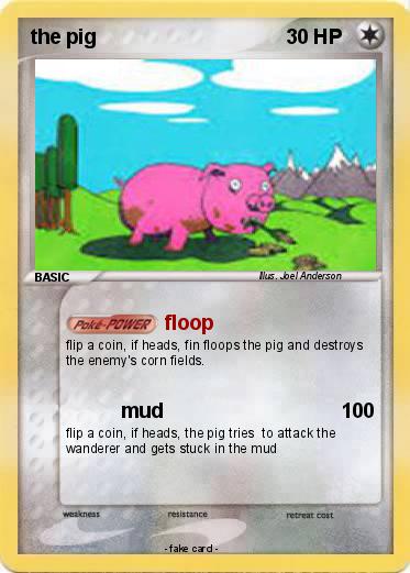 Pokemon the pig