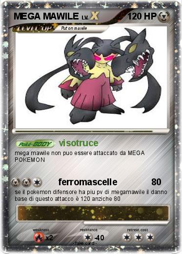 Pokemon MEGA MAWILE