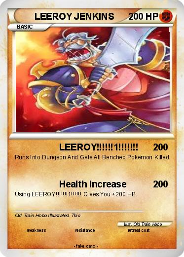 Pokemon LEEROY JENKINS