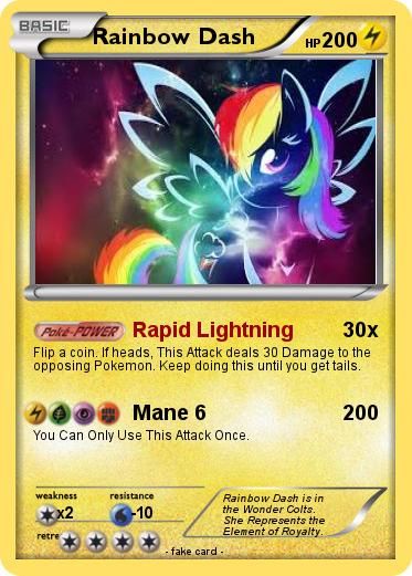 Pokemon Rainbow Dash