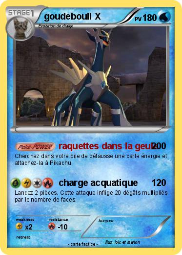 Pokemon goudeboull X