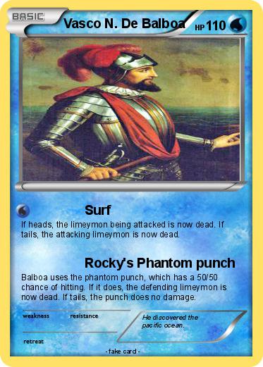 Pokemon Vasco N. De Balboa