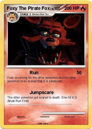 Pokemon Foxy The Pirate Fox