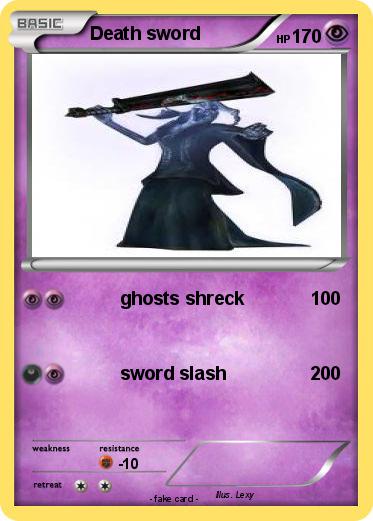 Pokemon Death sword