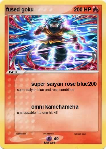 Pokemon fused goku