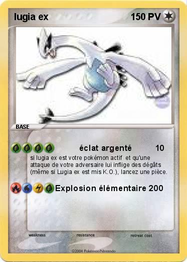 Pokemon lugia ex
