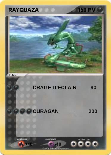 Pokemon RAYQUAZA                                                                        