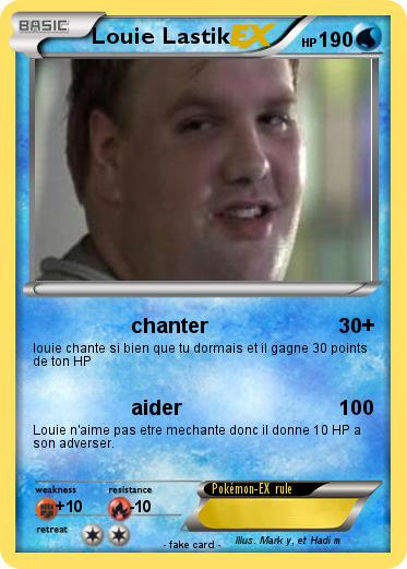 Pokemon Louie Lastik