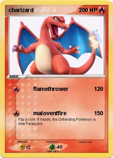 Pokemon charizard